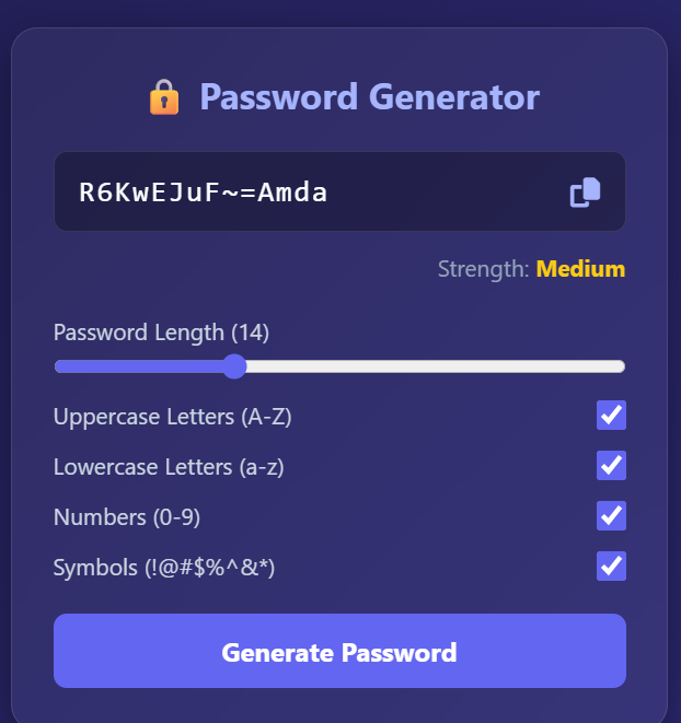 Password Generator