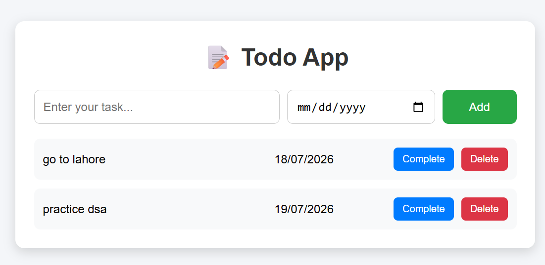 Todo App